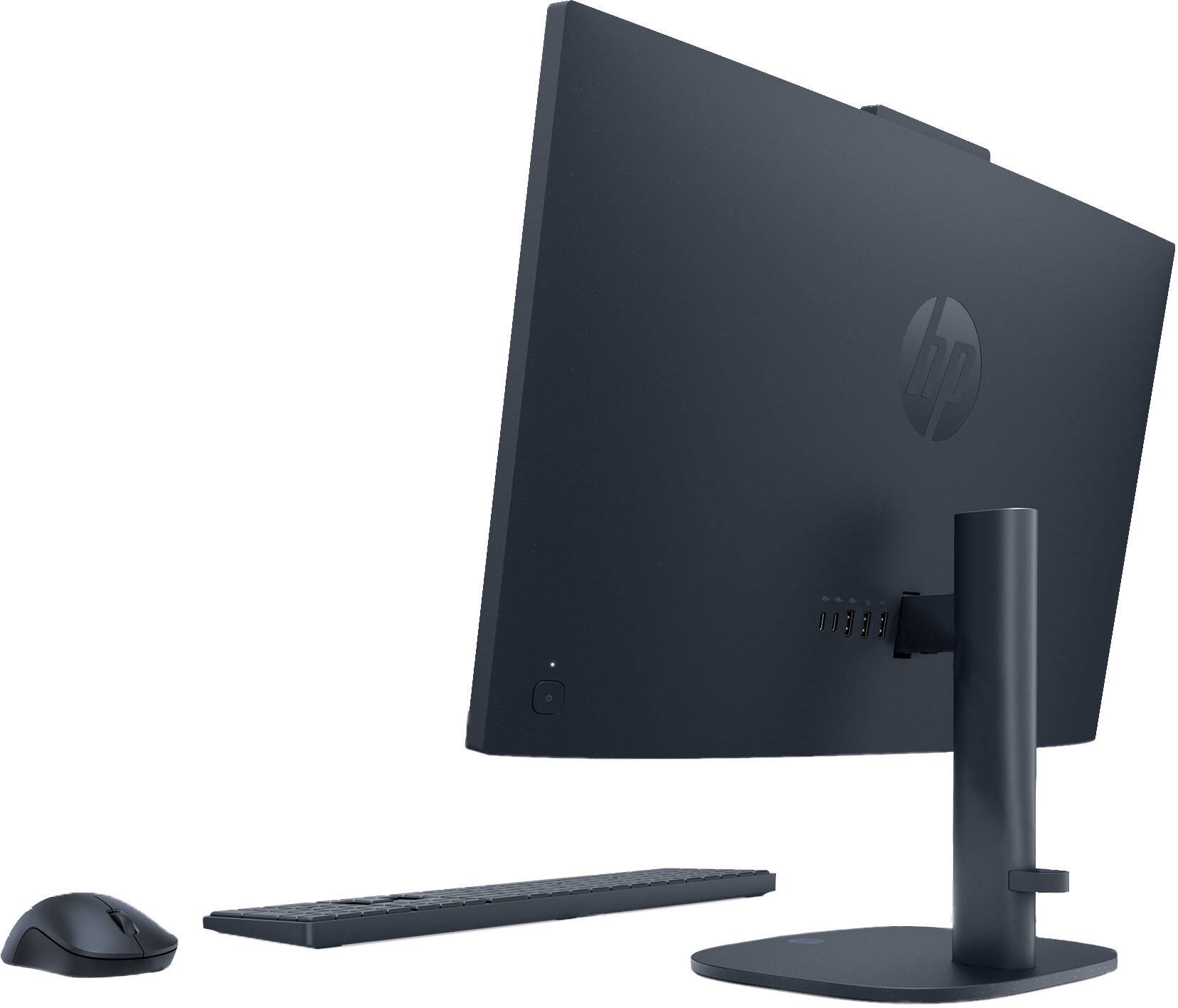 Alt View 8. HP - OmniStudio 23.8" Full HD Touchscreen All-in-One w/ Adjustable Height - AMD Ryzen 5 40 - 16GB Memory - 1TB SSD - Denim Blue.