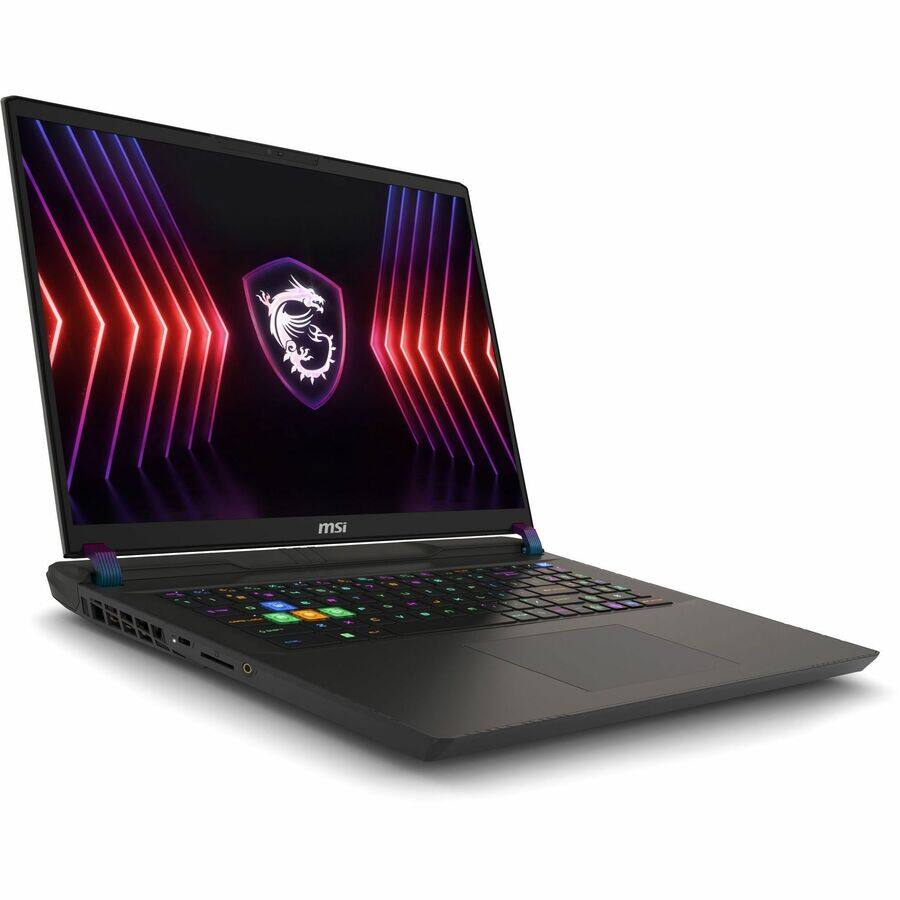 Alt View 7. MSI - MSI Vector HX 17 in Gaming Laptop Intel Core i9-14900HX RTX 4090 64GB 2TB Win11PRO - Intel HM770 Chip - 2560 x 1600 - Gray.