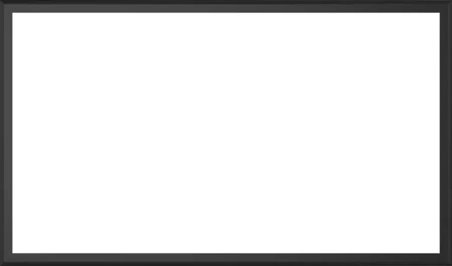 Alt View 17. Deco TV Frames - Alloy Scoop Bezel for Samsung The Frame TV - 50" - Anodized Black.