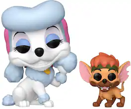 Funko - POP! & Buddy: Oliver & Company - Georgette with Tito (Disney) - COLLECTIBLES - Multicolor