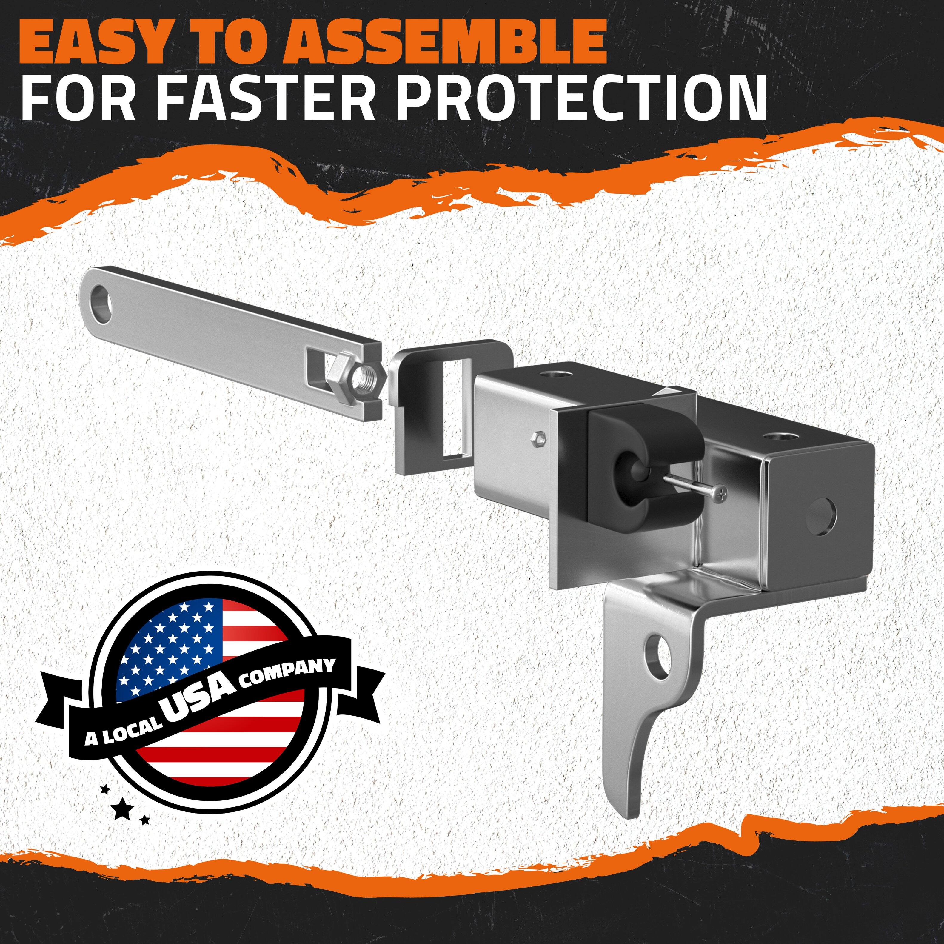 EASY TO ASSEMBLE  
FOR FASTER PROTECTION  

A LOCAL USA COMPANY