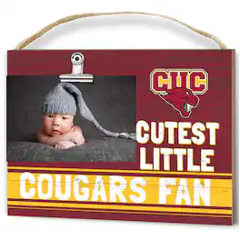 Jardine - Concordia University (IL) Cougars 8'' x 10'' Cutest Little Team Logo Clip Photo Frame - Maroon