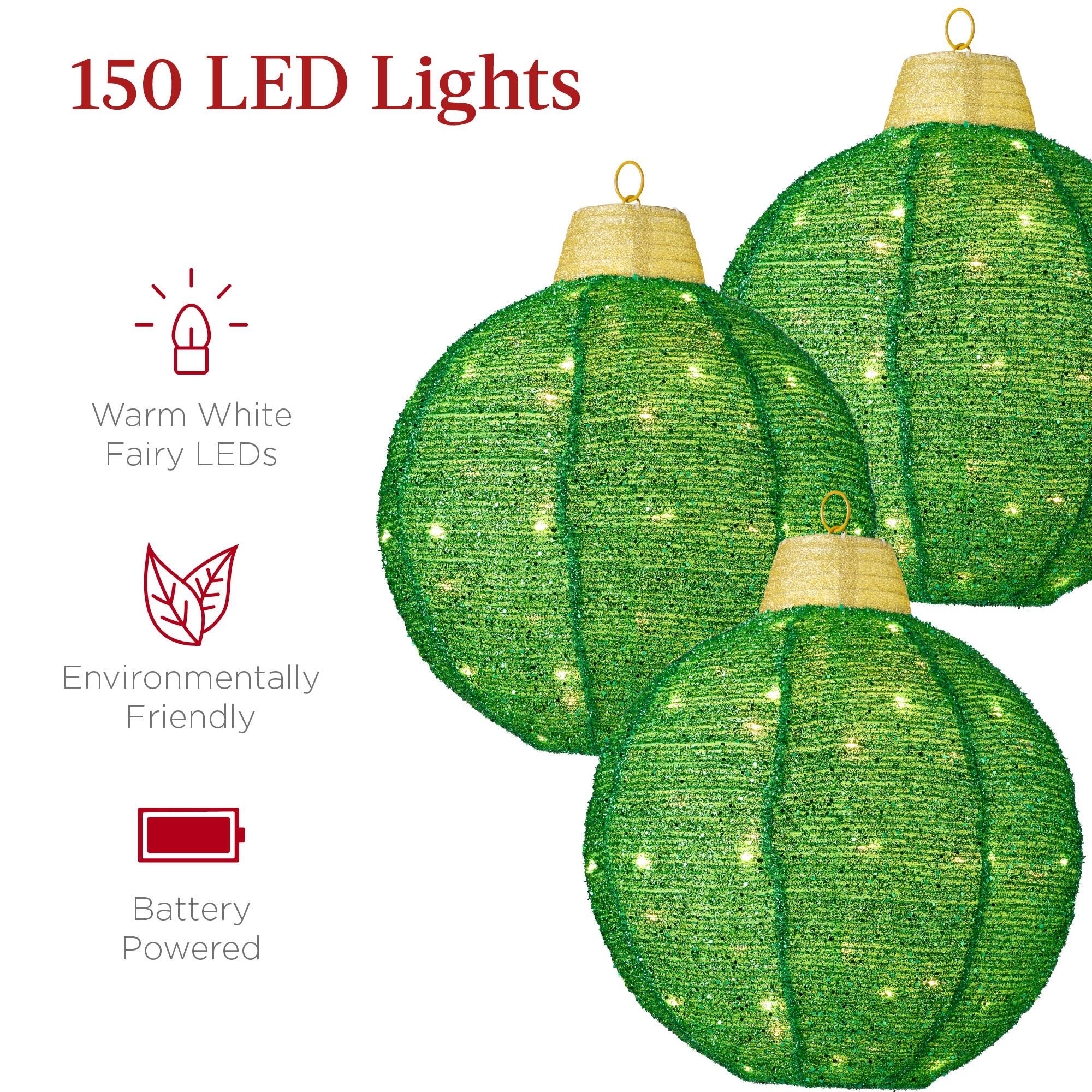 150 LED Lights

Warm White Fairy LEDs

Environmentally Friendly

Battery Powered