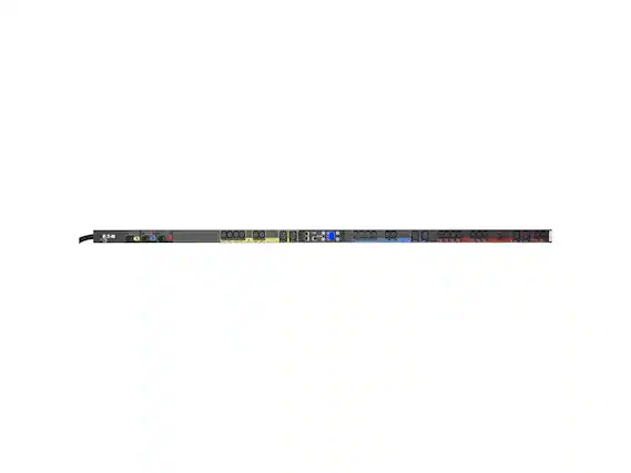 Front. Eaton - Eaton ePDU Managed 28-Outlets PDU - black.