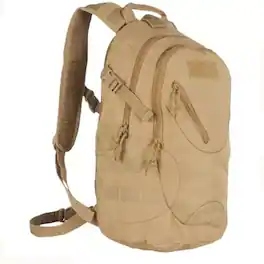 10:10 Games - Tactical Daypack 20 Liters Scout Backpack 600D Durable Material - Coyote