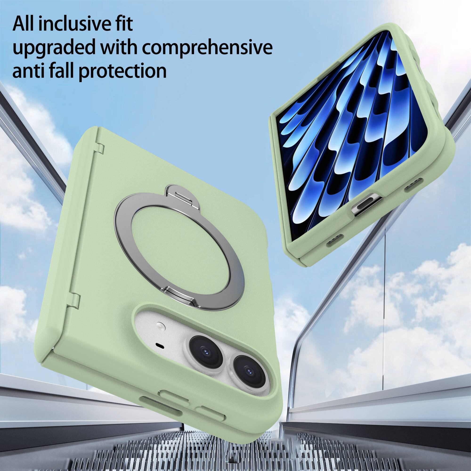 All inclusive fit upgraded with comprehensive anti fall protection