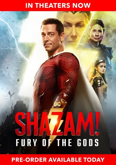 SHAZAM! FURY OF THE GODS 2023 (Blu-ray) + Free Shipping