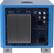 REL Acoustics Ltd. is a company that specializes in high-quality audio equipment, including amplifiers and speakers. The image features a blue box with a REL logo on it, indicating that it is a product from this company. The box also has a crown symbol, which is part of the REL branding. The product is designed for use in theaters, providing a high-level crossover and low-level input for optimal audio performance. The box is equipped with various connectors and controls, allowing users to customize their audio experience.