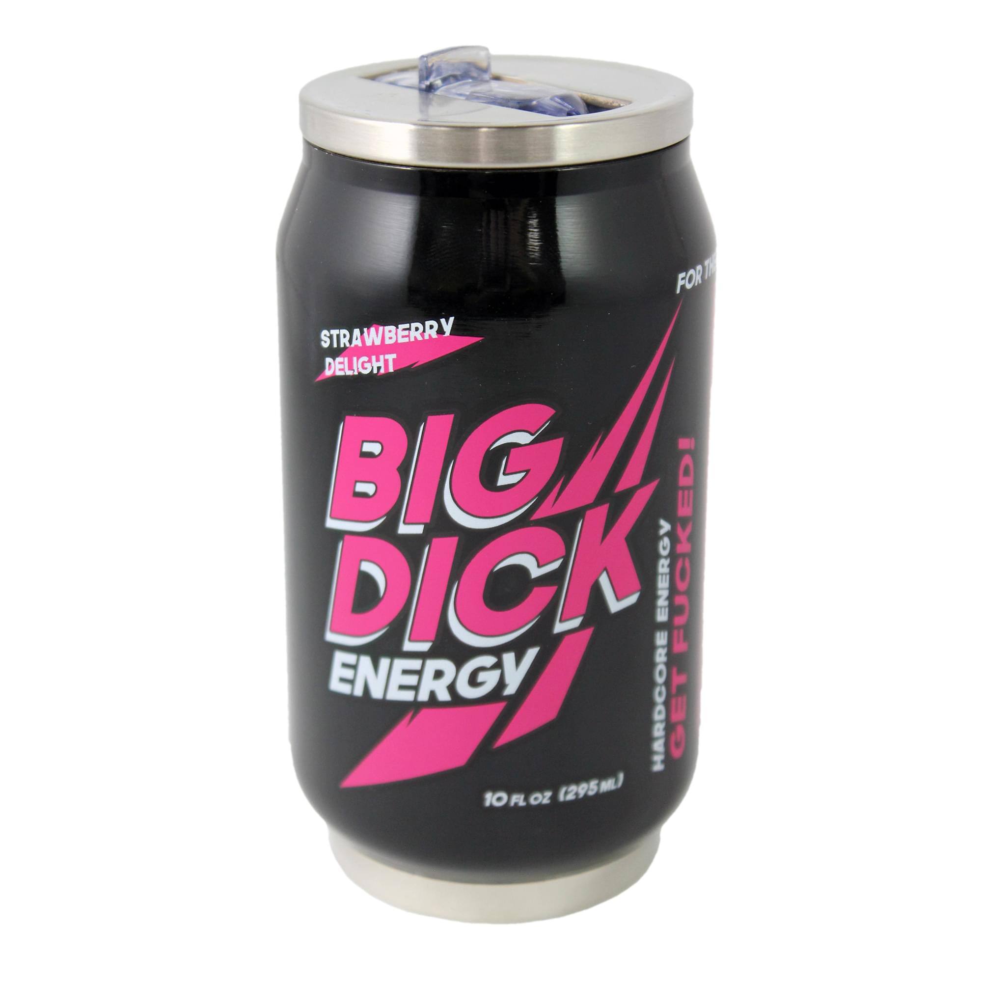 Just Funky - Big D#@k Energy 10oz Stainless Steel Travel Can - Pink price history on PriceWatchPro