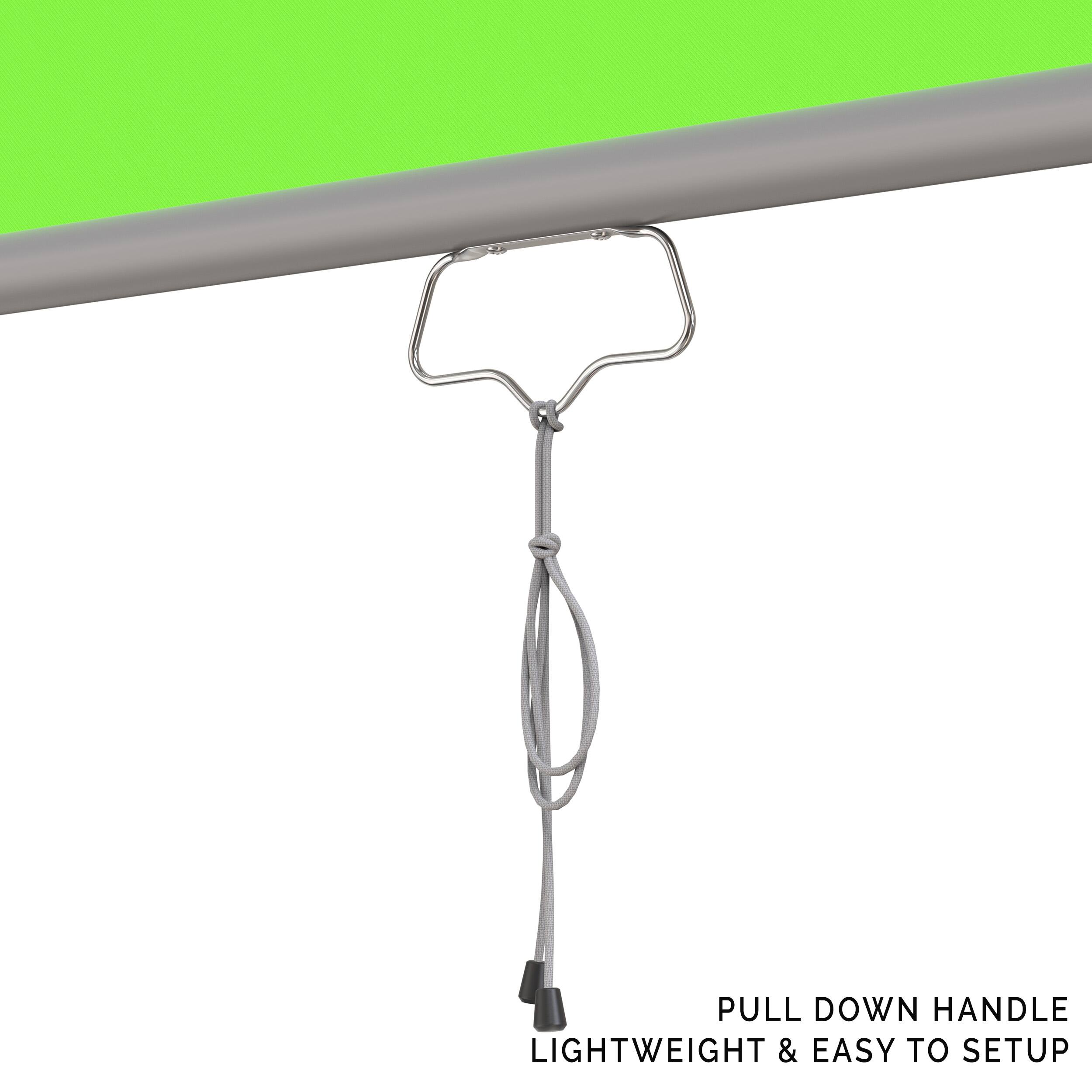 PULL DOWN HANDLE
LIGHTWEIGHT & EASY TO SETUP