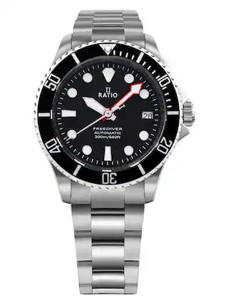50 10 28 40 30 20 RATIO FREEDIVER AUTOMATIC 200m/660ft