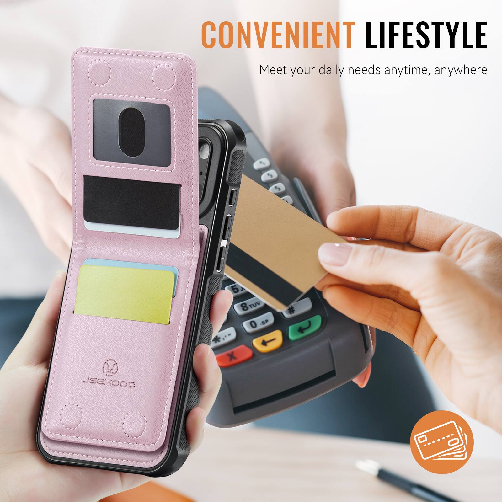 CONVENIENT LIFESTYLE  
Meet your daily needs anytime, anywhere  

JEEHOOD