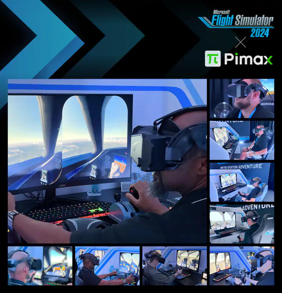 Pimax Crystal Light Prime PCVR Headset 8K Resolution QLED Display