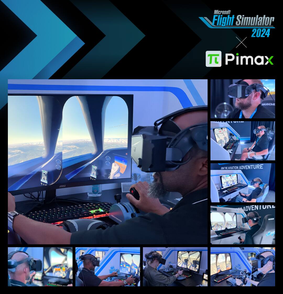 Microsoft Flight Simulator 2024  
X Pimax  
MAXNOMK  
JOIN THE AVIATION ADVENTURE