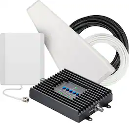 SureCall - Fusion4Home Yagi/Panel Kit with Upgraded RG-11 Cable - Black