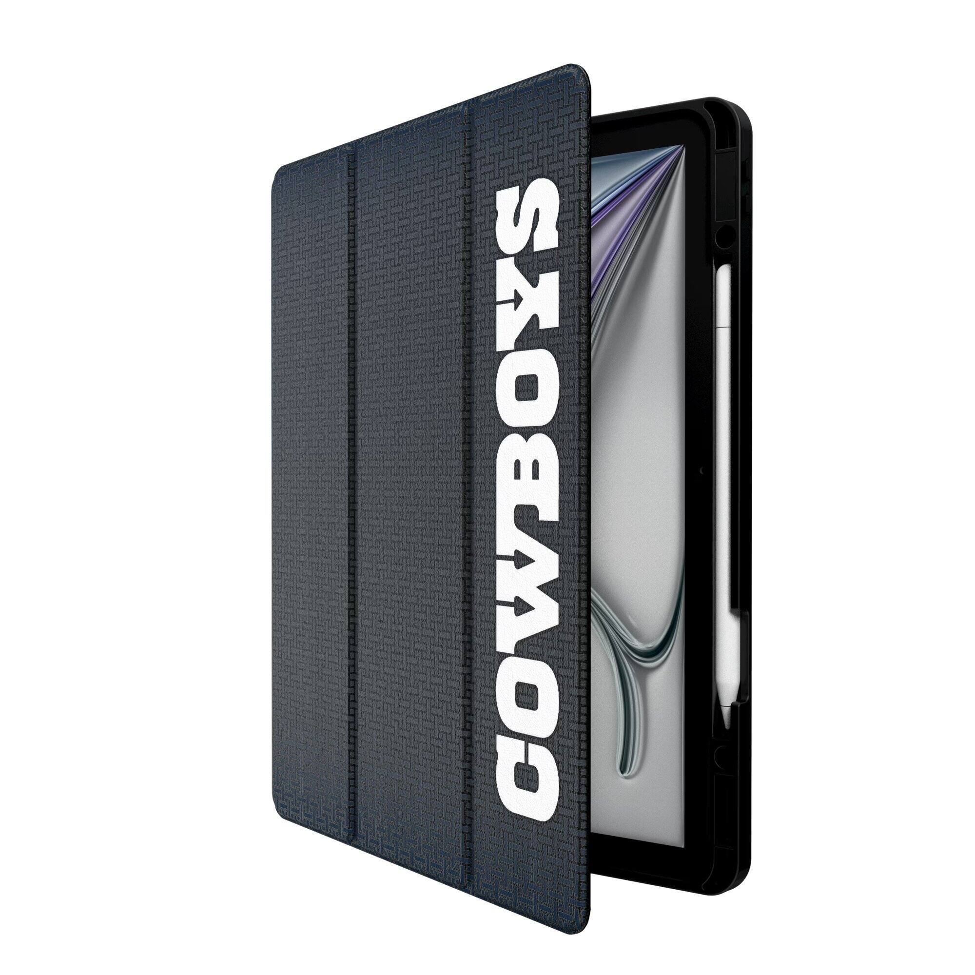 Alt View 1. Keyscaper - Dallas Cowboys iPad Case - 13in Air M2 - Black.