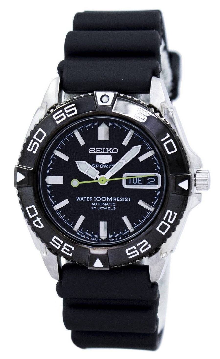 Seiko Sports Automatic SNZB23J2 Mens Watch Japan Made 23 Jewels