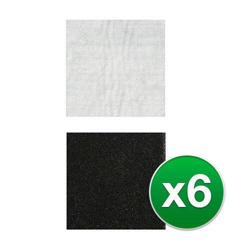 Left. EnviroCare - 12 Pack Replacement Vacuum Filters for Part #909.