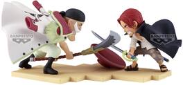 Bandai - Banpresto - One Piece - World Collectable Figure: Log Stories - Edward Newgate vs Shanks - Collectibles - Multicolor