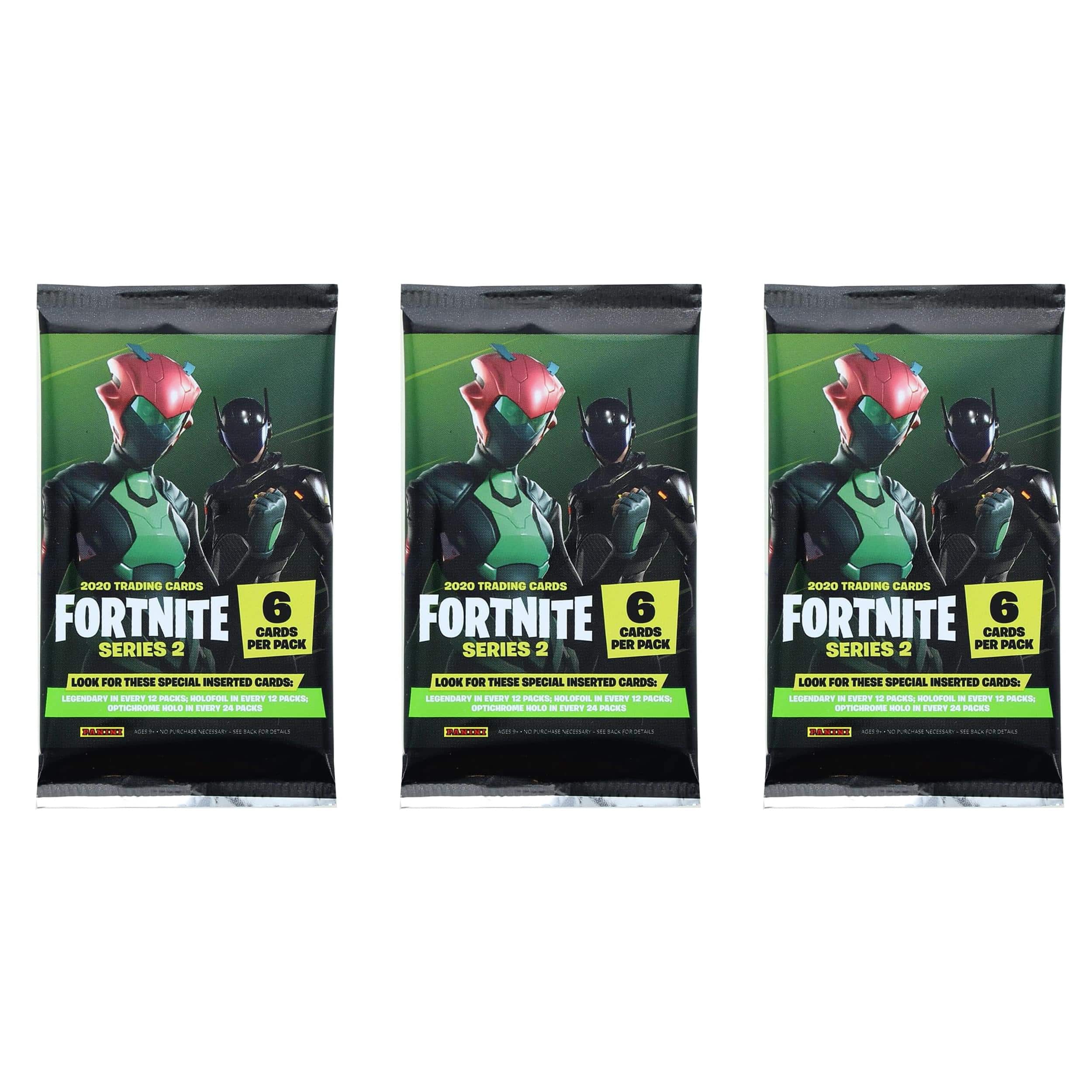 Panini Fortnite Series 2 Trading Cards Gravity Feed | 3 Packs price history on PriceWatchPro