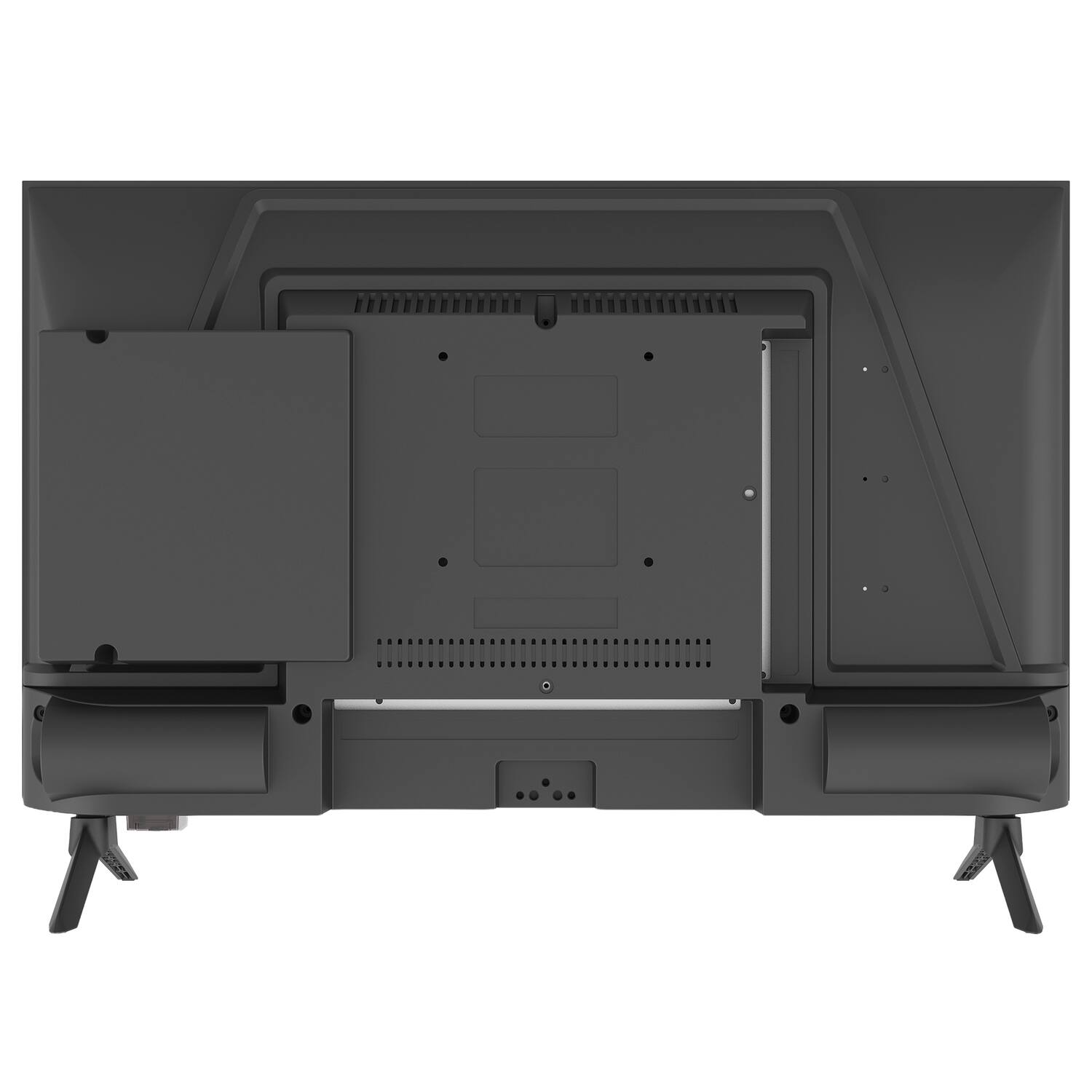 Angle. AudioBox - 24" Class 1366 x 768 Frameless HD LED Portable TV/DVD Combo with Remote, Car Charger, TV-24D - Black.