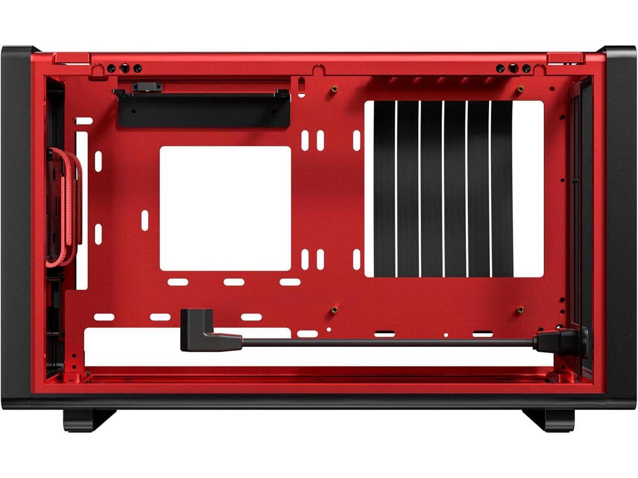 Alt View 3. Antec - Antec Performance 1 M Black Aluminum / Steel / Plastic Small Form Factor Computer Case - Black.