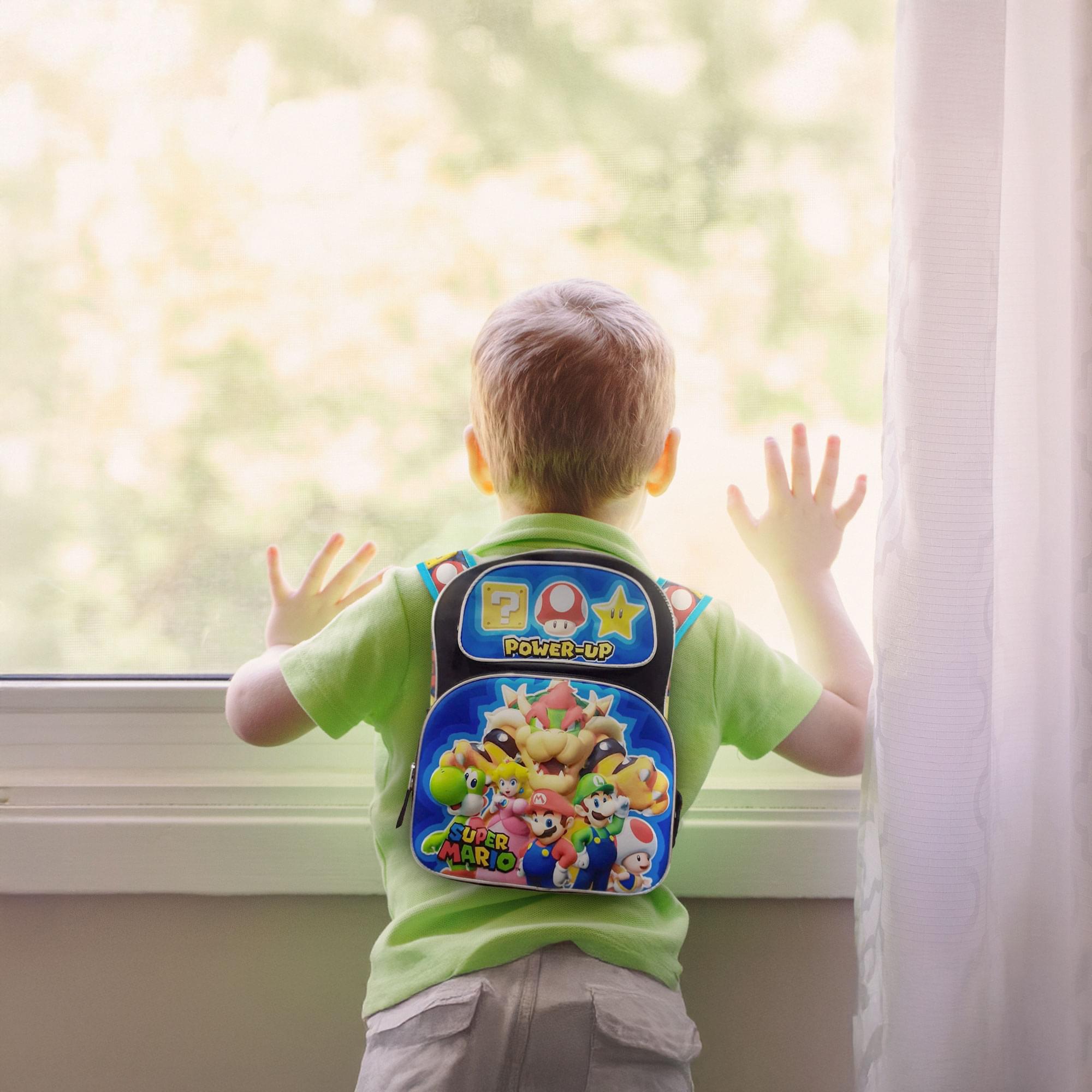 Sure, here is the corrected text from the image:

- POWER-UP
- SUPER MARIO