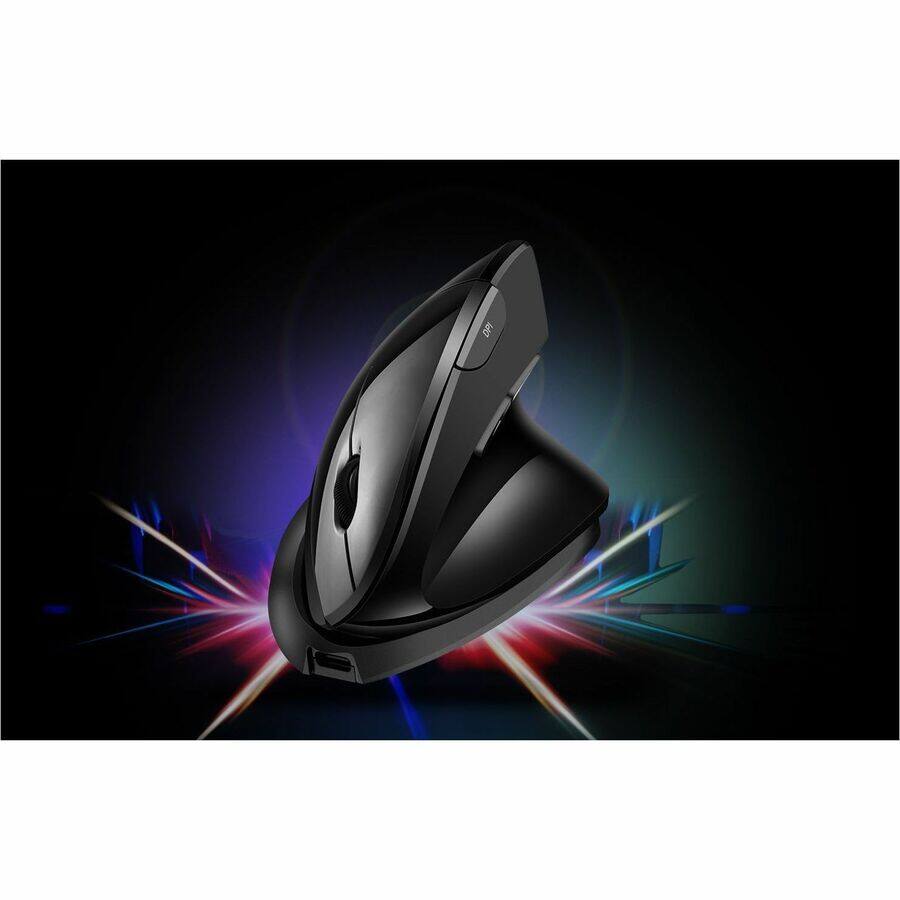Alt View 3. Adesso - Adesso iMouse V30 Mouse - Optical - Wireless - 30 ft - Radio Frequency - 2.40 GHz - Rechargeable - USB - 2400 dpi - Unknown.