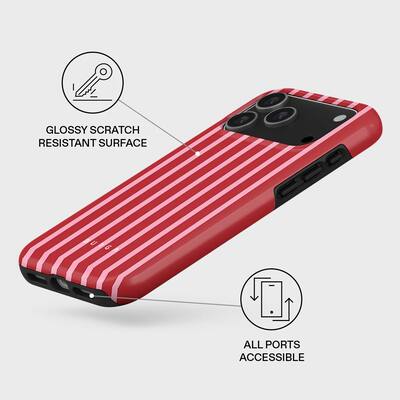 Strawberry Jam - iPhone 17 Pro Max Case, Tough (MagSafe) | Burga Strawberry Jam - iPhone 17 Pro Max Case, Tough (MagSafe) | Burga