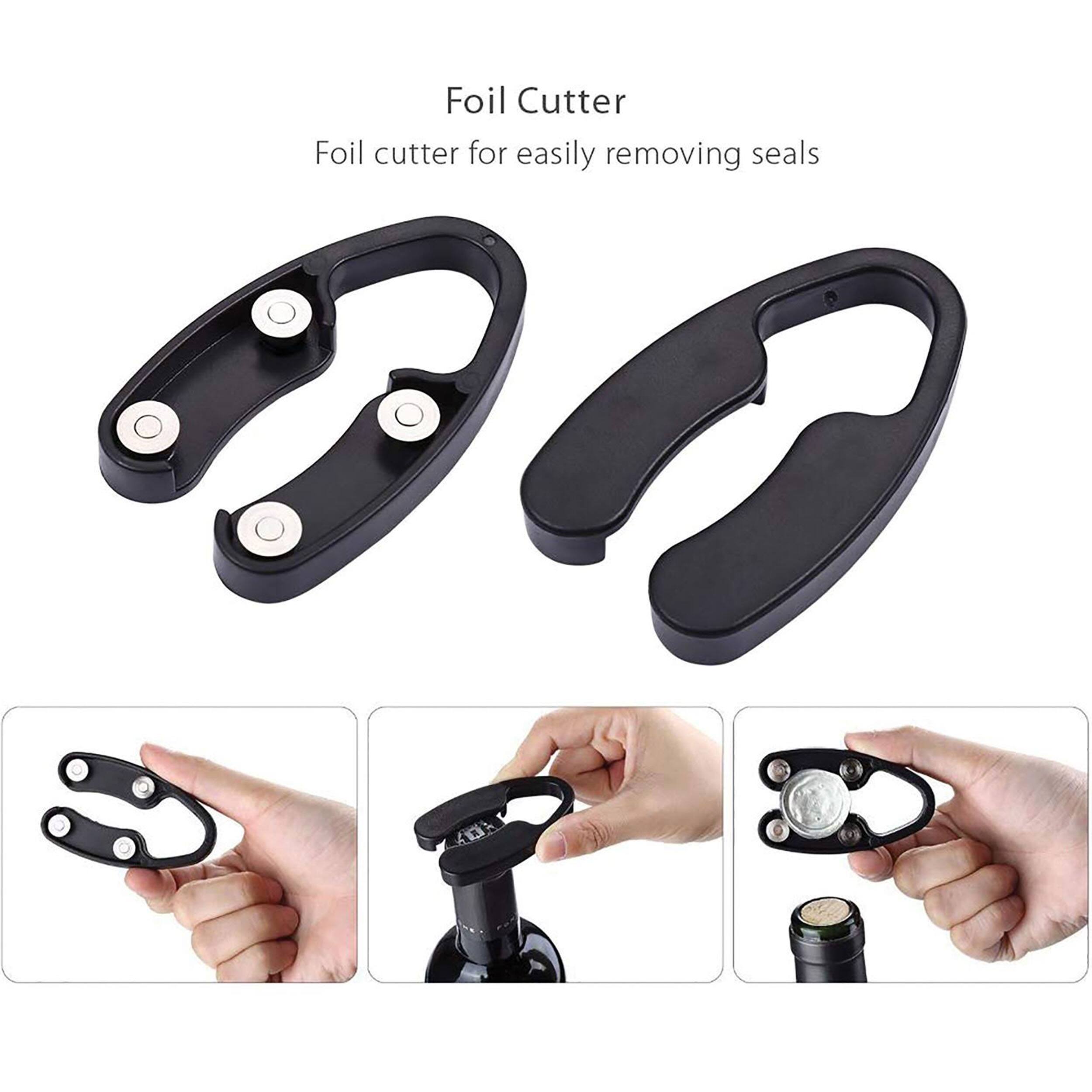 Foil Cutter
Foil cutter for easily removing seals