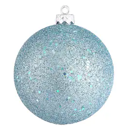 Vickerman - 10" Sequin Ball Drilled Cap - Baby Blue