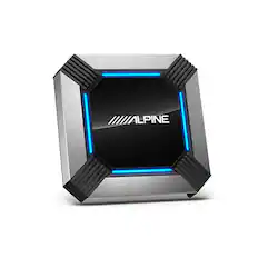 Front. Alpine - Alpine PXE-X121-12EV 12-Channel Hi-Res Digital Sound Processor and Amplifier - Black/Gray.