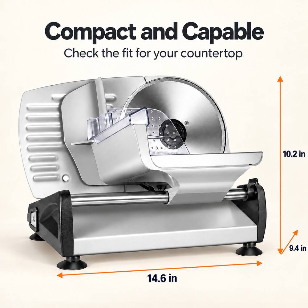 Compact and Capable  
Check the fit for your countertop  
10.2 in  
9.4 in  
14.6 in