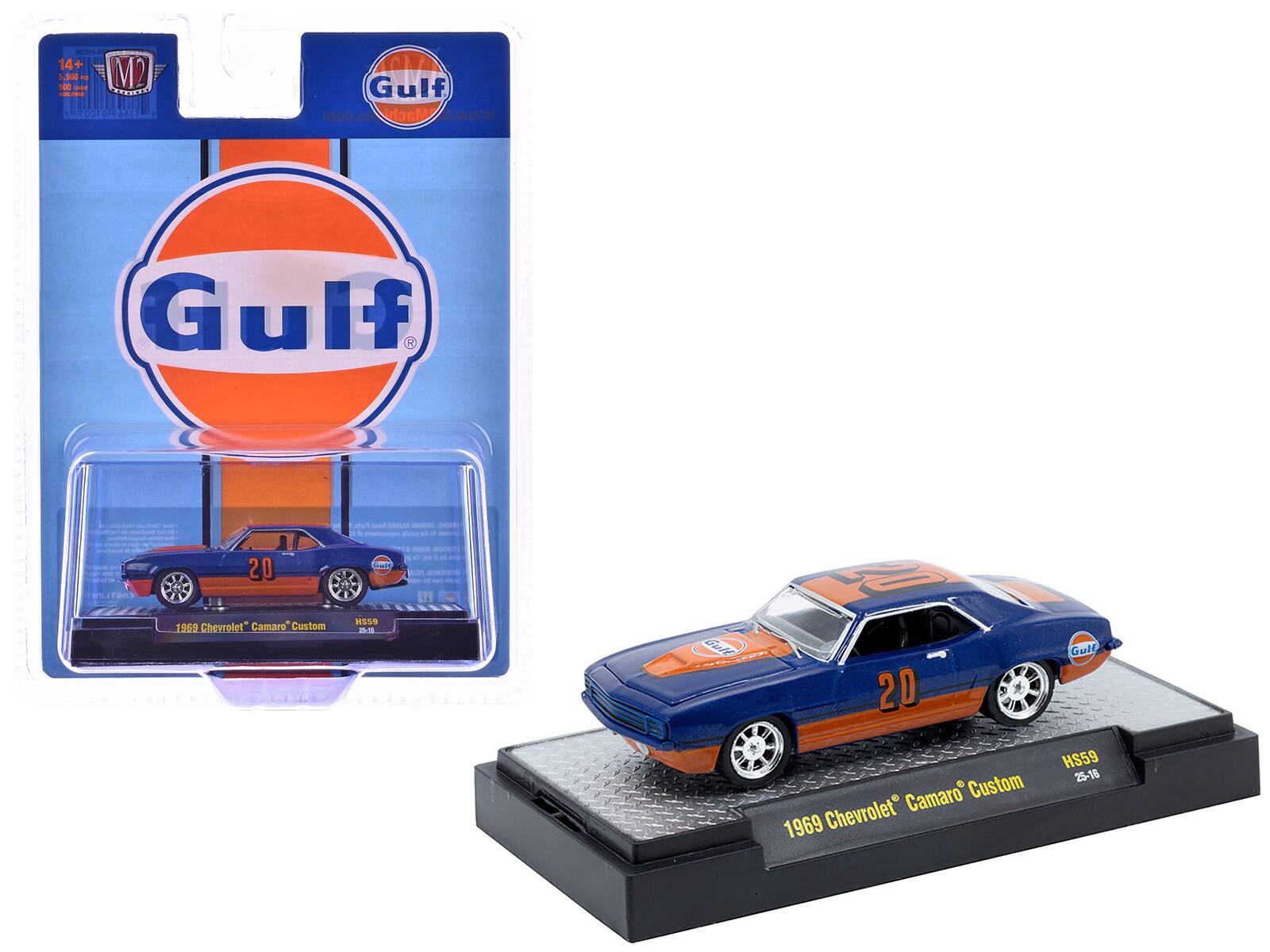 e 14+ 1 100 .500 - r M2 - - TRETTO 901001 1166 Gulf 1000.2 saidosMeM.www Mach Lwww Gulf 20 1959 Chewolet Camaro Custom d Cote HS59 1 - a R 1 20 Camaro Custom 1969 Chevrolet Gulf HS59 25-16