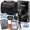 Canon ELPH PowerShot 360 HS A
ZITZTech
Canon 3.6V BATTERY PACK 680mAh NB-11L 2.5Wh (Li-ion)
NO ZOOM LENS CA 4.5-54.0mm 3.6% 0 12x OPTICAL ZOOM
ON/OP
CHARGE FULL Canon BATTERY CHARGER
Reader Card
ZOCO
32GB