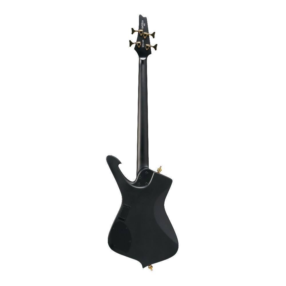 Angle. Ibanez - Ibanez ICB620BKF ICB 4str Electric Bass - Black Flat.
