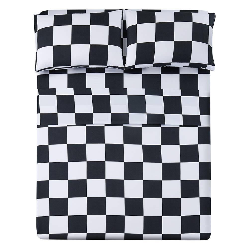 Plaid Black&white-Full