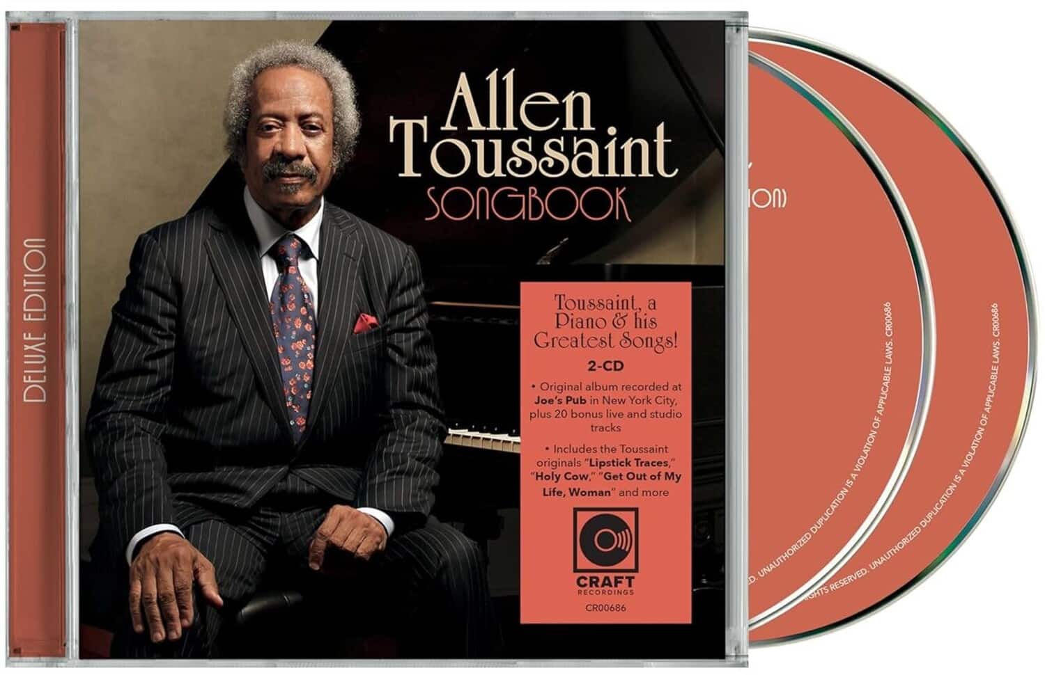 Allen Toussaint - Songbook   - COMPACT DISCS [CD] price history on PriceWatchPro