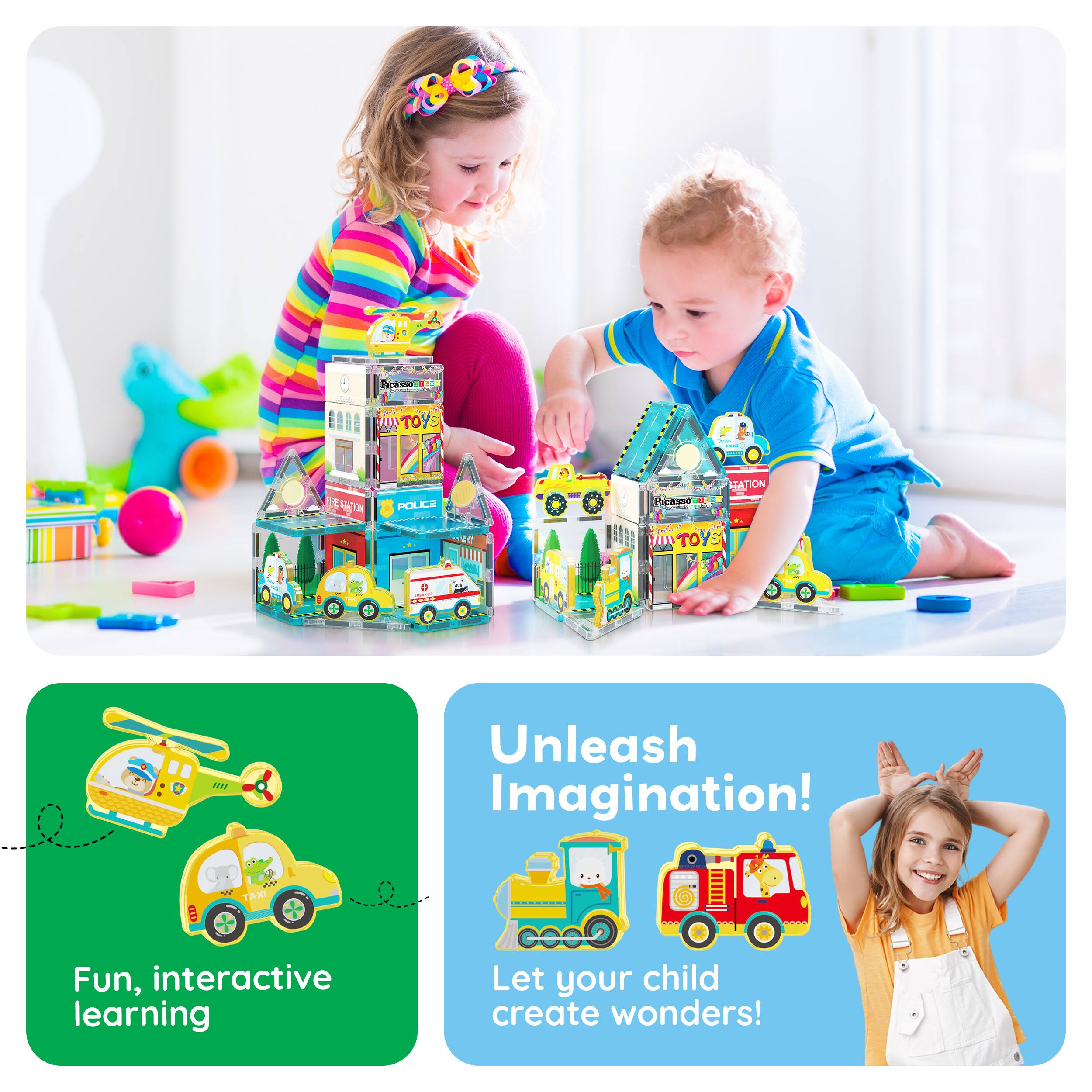 - I A TOYS I | | ATION O POLICCI | IS I IATION heavee TII1 TO S adaa - : sVe Unleash Imagination! Fun, interactive learning Let your child create wonders!

Unleash Imagination!  
Fun, interactive learning  
Let your child create wonders!