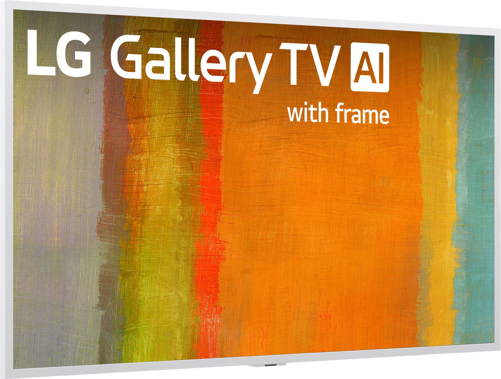 LG Gallery TV AI with frame