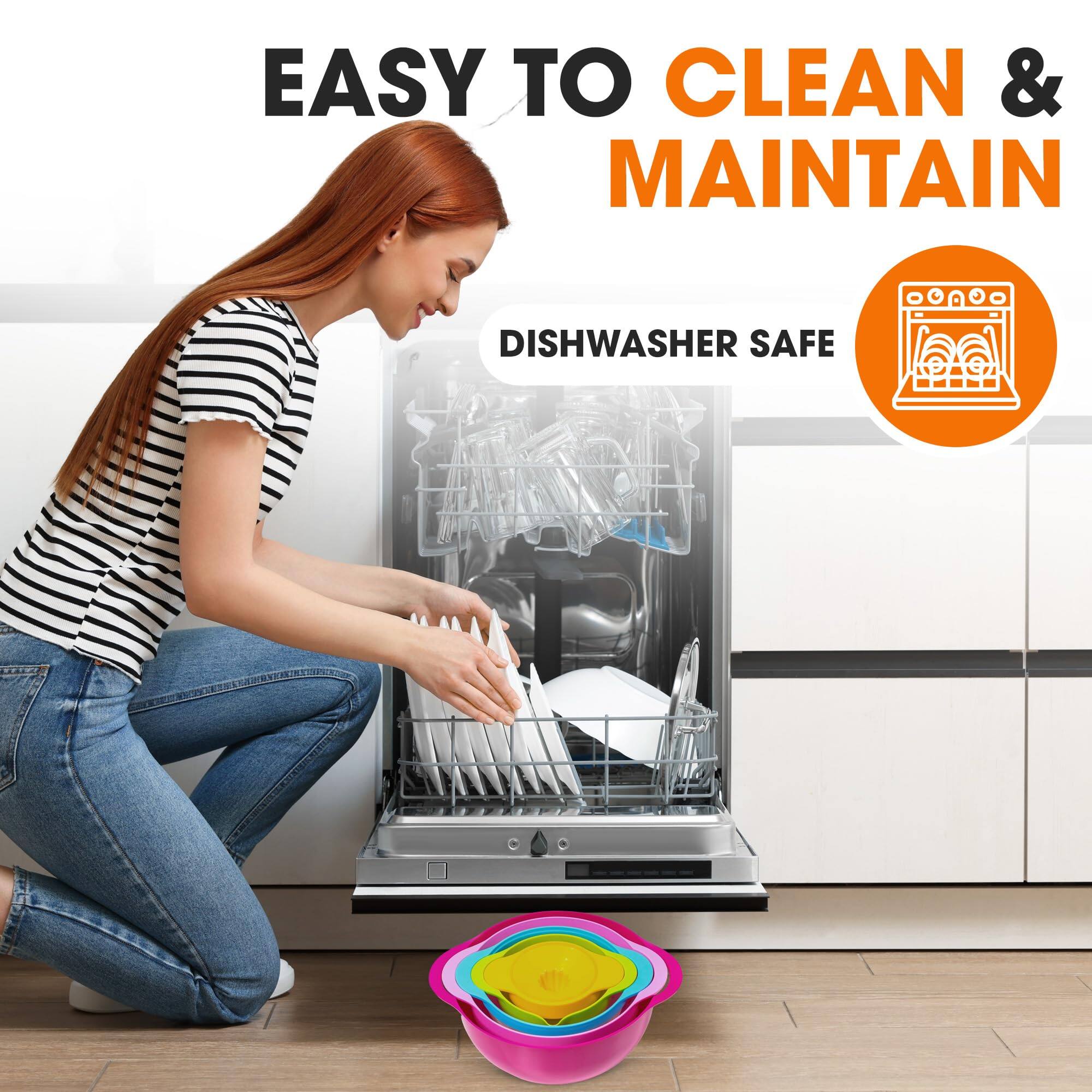 EASY TO CLEAN & MAINTAIN  
DISHWASHER SAFE