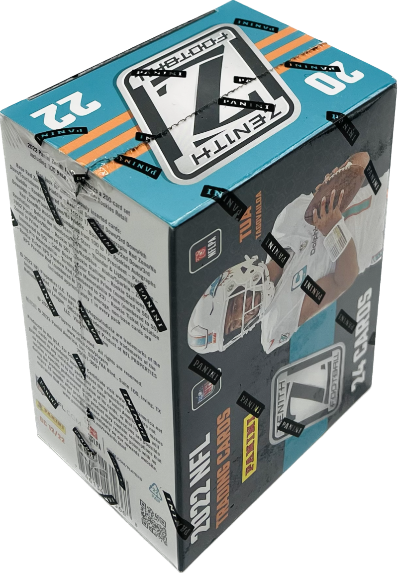 2022 Panini Zenith Football 6-Pack Blaster Box price history on PriceWatchPro