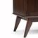 Alt View 14. Simpli Home - Draper Mid Century Sideboard Buffet and Wine Rack - Medium Auburn Brown.