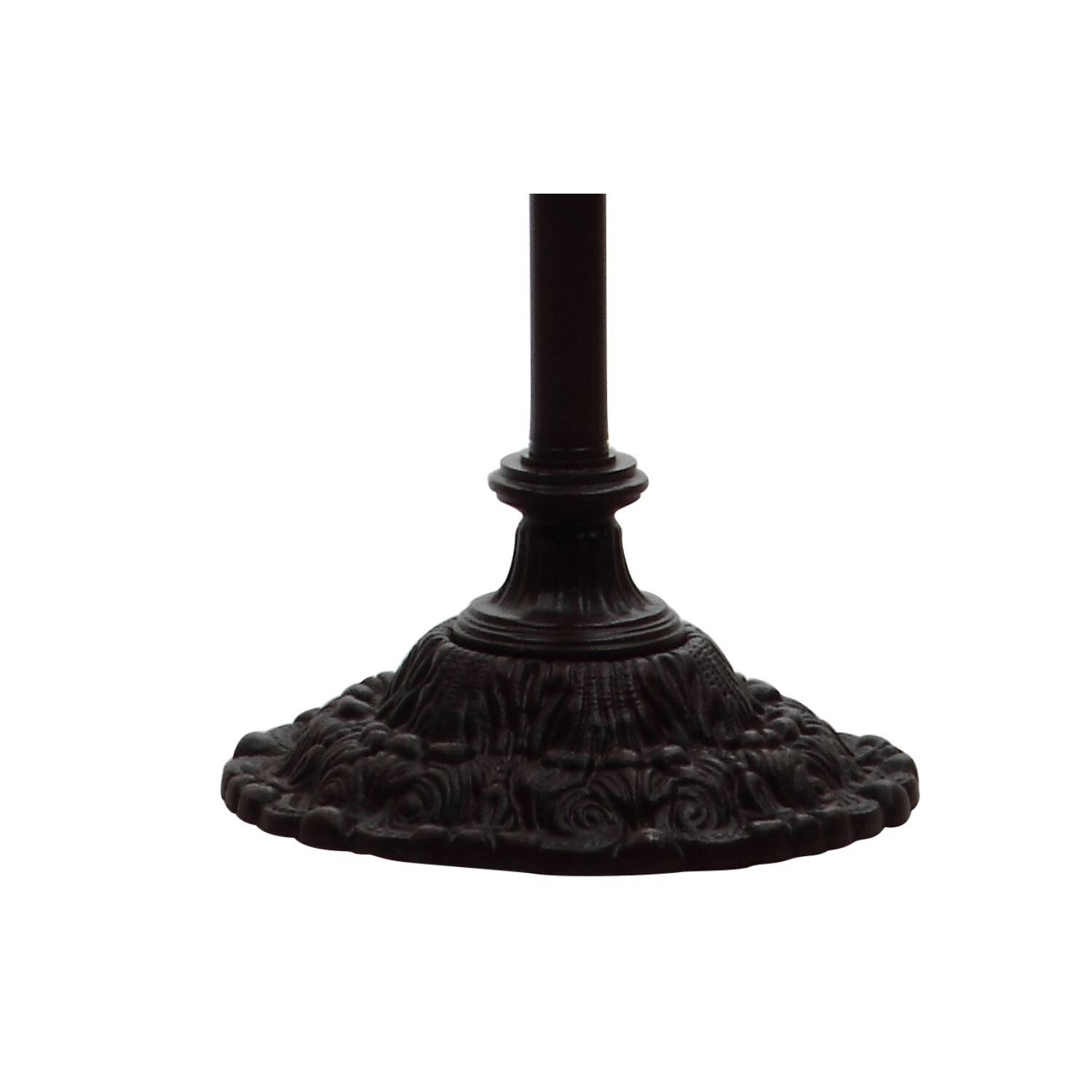 Alt View 3. Jonathan Y - Lee Tiffany-Style 62" LED Floor Lamp, Bronze - Bronze.