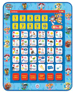 Lexibook - Paw Patrol Bilingual Talking Educational Tablet to Learn Letters and Numbers
