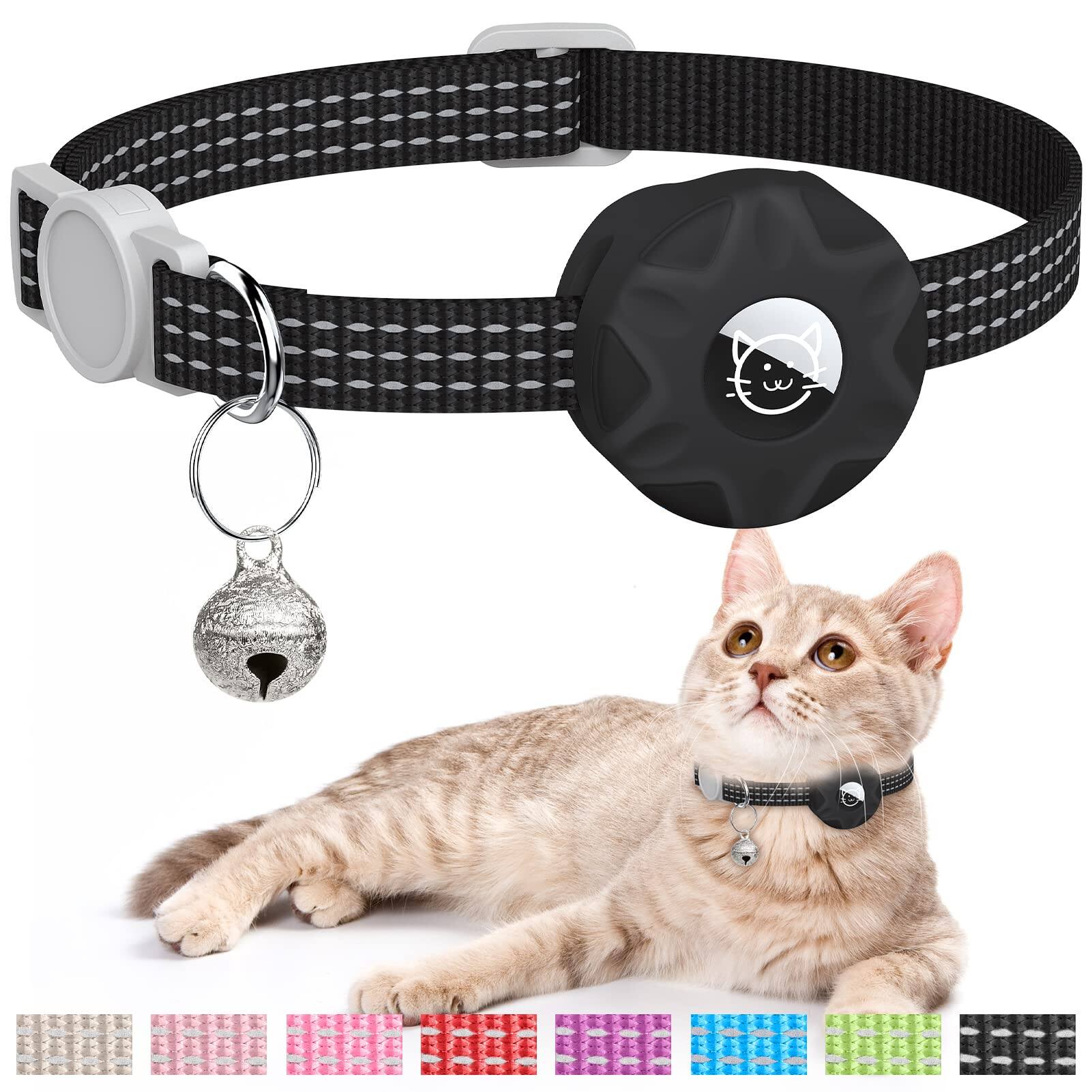Leash Valley Refurbished Excellent Airtag Cat Collar Gps Kitten With ...
