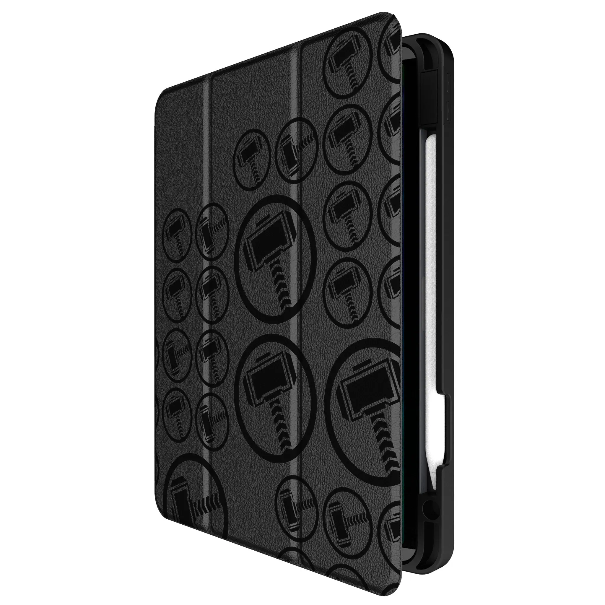 Angle. Keyscaper - Marvel Sigil Tablet Case - Apple iPad Mini (6th Gen) - Thor.