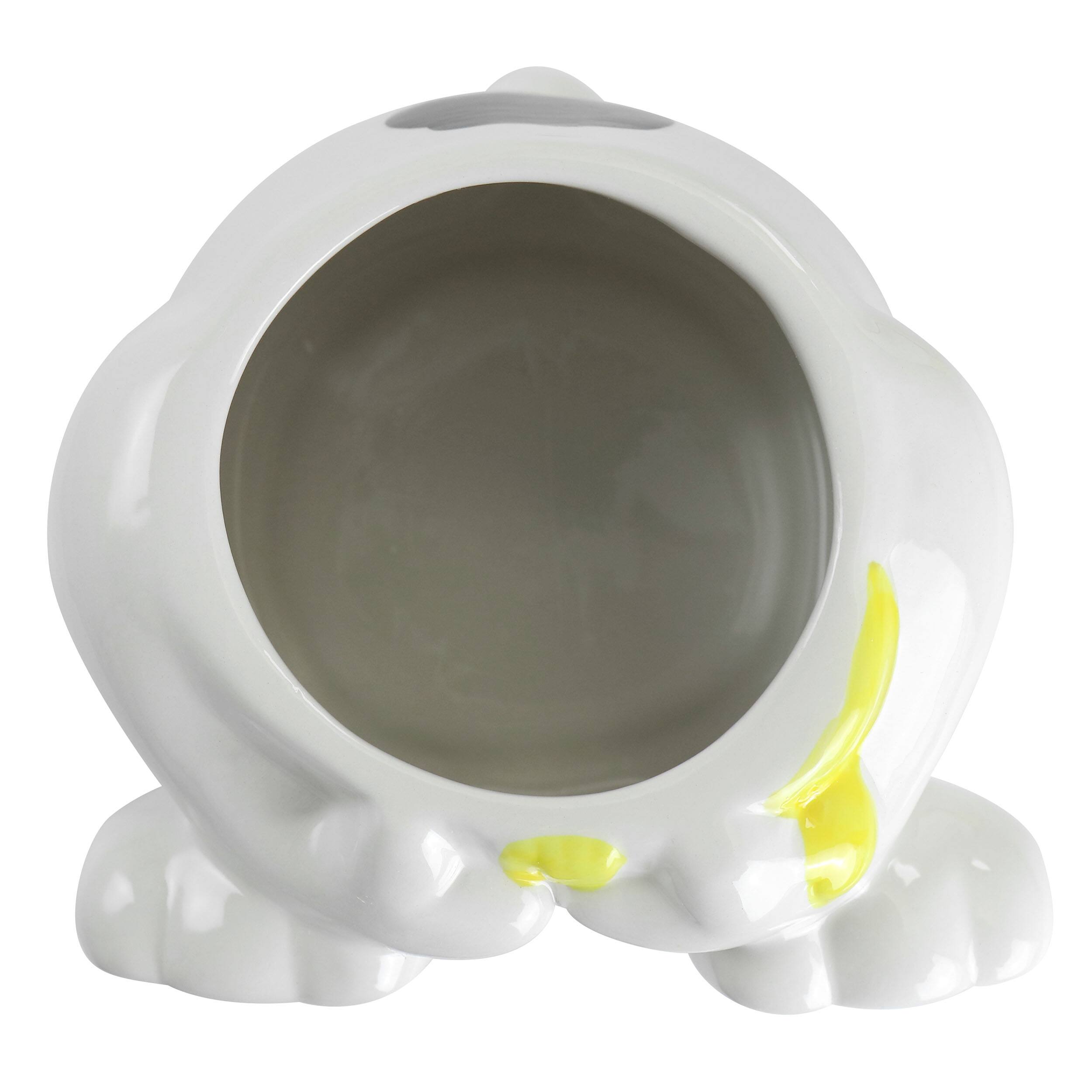 Alt View 2. Gibson - Gibson Peanuts Classic Snoopy Cookie Jar in White - White.
