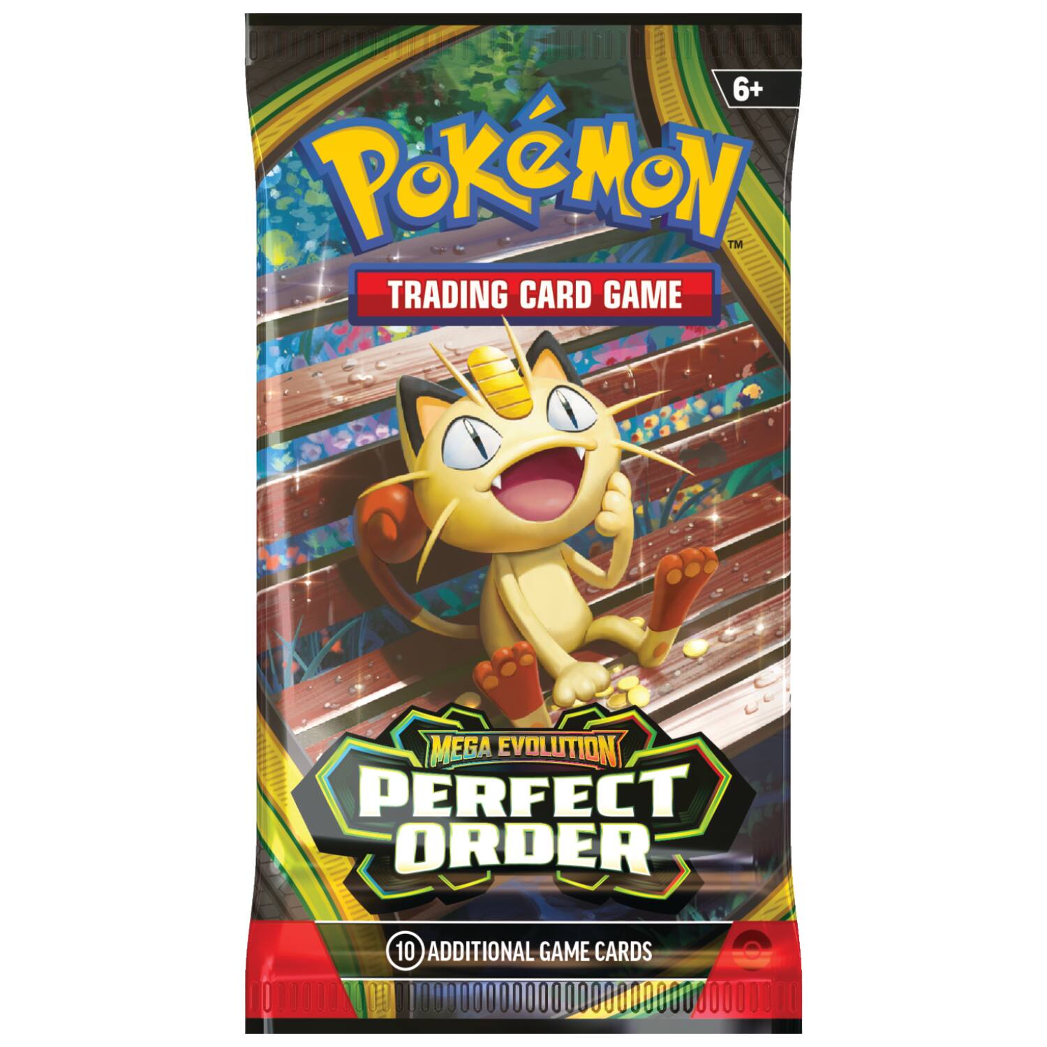 6+ Pokémon Trading Card Game Mega Evolution Perfect Order 10 Additional Game Cards
