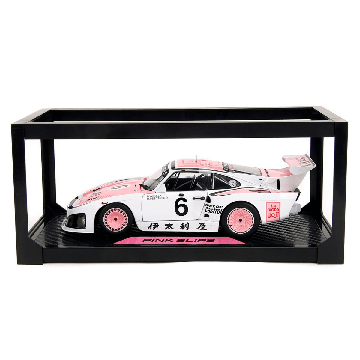 6. WOLLES PESCAROLO 6 DENZ OF Castrol  
LA MODA PINK SLIPS
